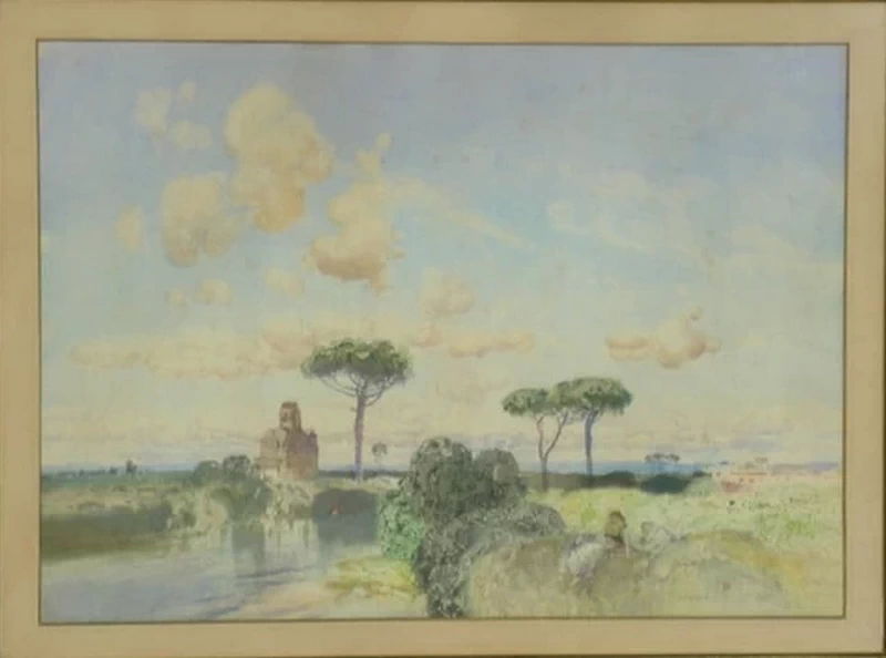 Veduta di Portici - Galleria d’Arte Moderna, Milano